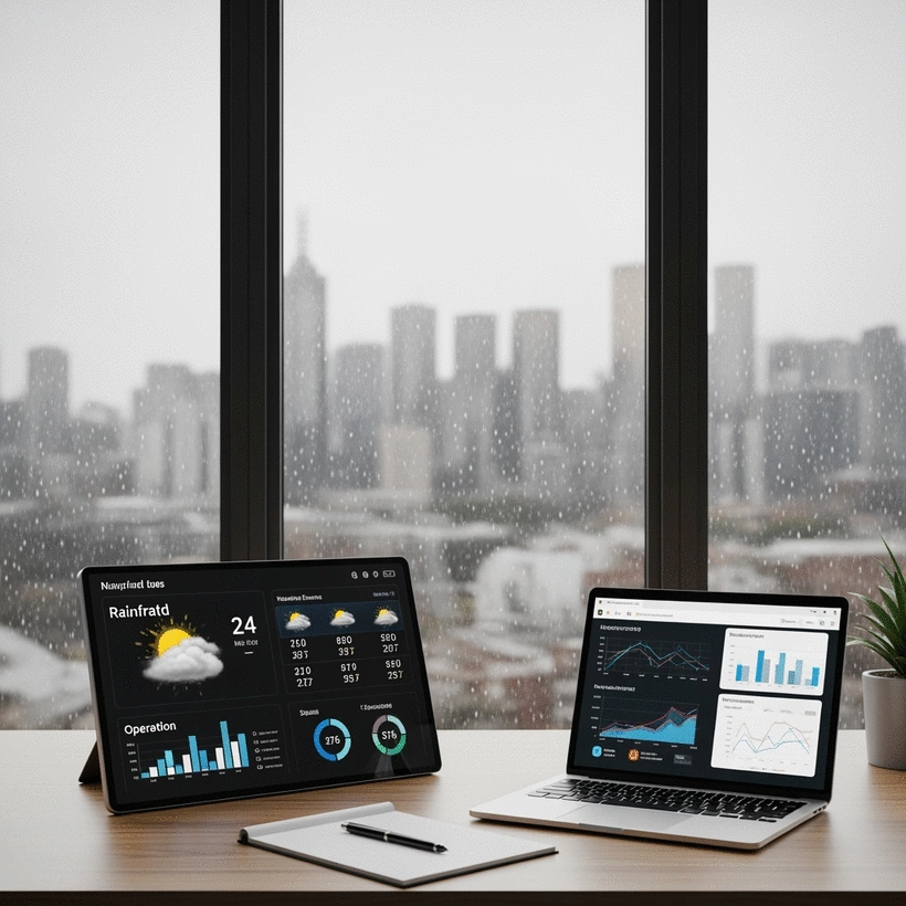 How Melbourne Businesses Can Use Rainfall Pattern Forecasts to Optimize Operations